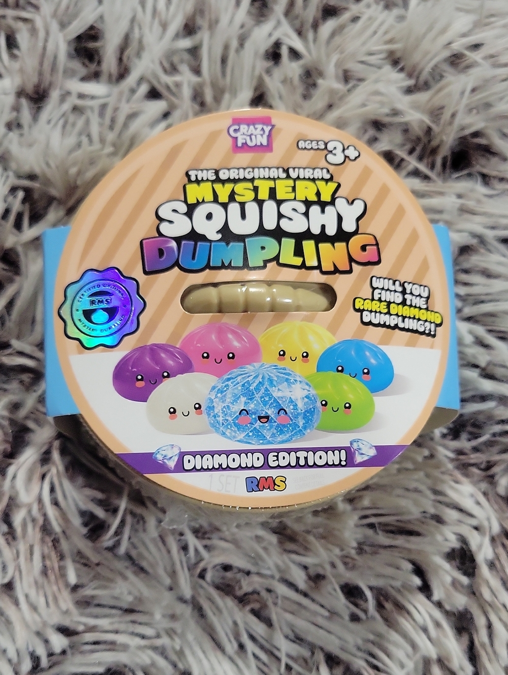 Brand New! RMS Mystery Squishy Dumpling - Diamond Edition